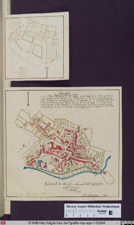 Grundriss von Gandersheim