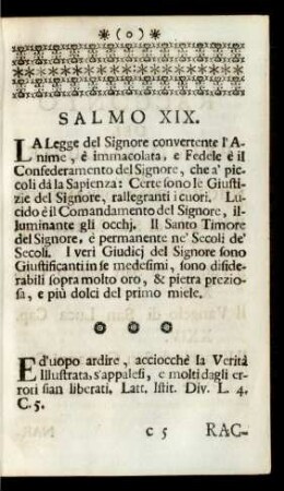 Salmo XIX.