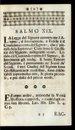 Salmo XIX.