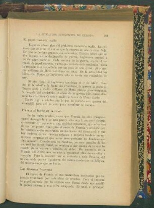 Las finanzas francesas