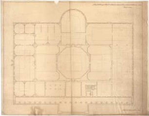 Billing, Hermann; Karlsruhe (Baden-Württemberg); Ausstattung Große Deutsche Kunstausstellung - Grundriss