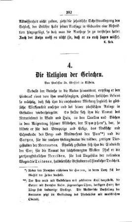 Die Religion der Griechen