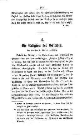 Die Religion der Griechen