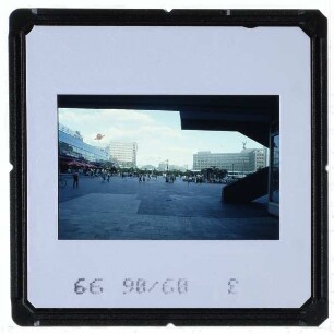 Berlin, Alexanderplatz : nach Südosten