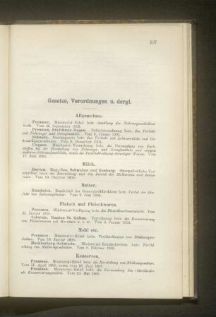 Gesetze, Verordnungen u. dergl.
