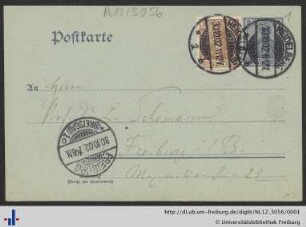 Postkarte, 30.10.1902