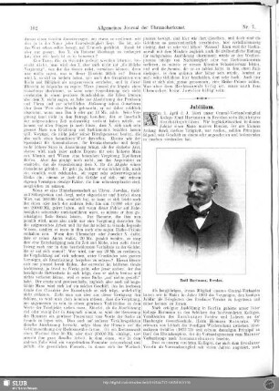 Jubiläum Emil Hartmann, Breslau