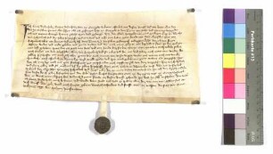 Cunz Buderholtz zu Öhringen (Orengew), Gefängnis; Siegel: Hans von Orn.