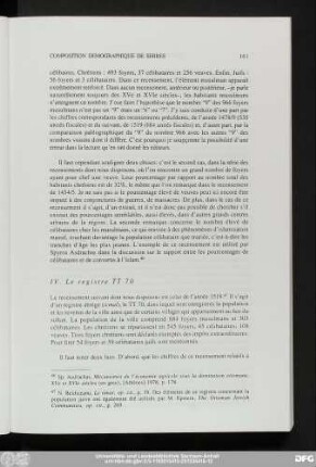 IV. Le registre TT 70