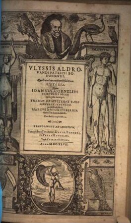 Ulyssis Aldrovandi Patricii Bononiensis, Quadrupedum omnium bisulcorum Historia