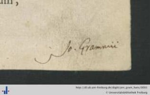 [Provenienz]: Gram, Hans