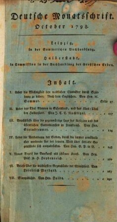 Deutsche Monatsschrift. 1798,4