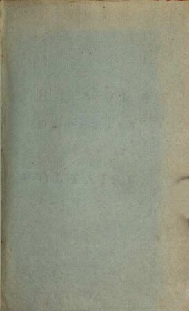 Oeuvres completes de Voltaire, 61. Recueil des lettres de M. de Voltaire ; 6 : 1759 - 1760