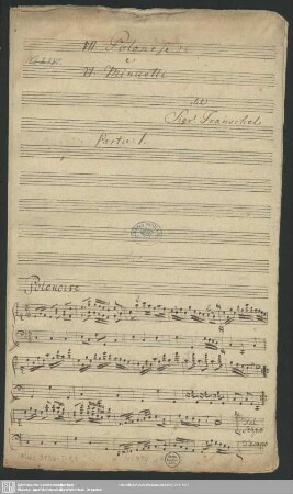13 Keyboard pieces - Mus.3136-T-1,1 : keyb