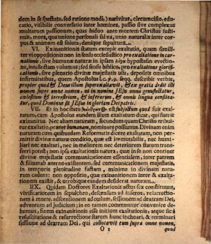 Disputationum Theologicarum Decima Quarta De Duplici Statu Christi eiusq[ue] Triplici Officio