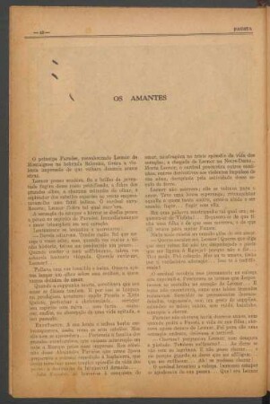 Os amantes