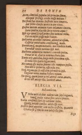 Elegia VII.