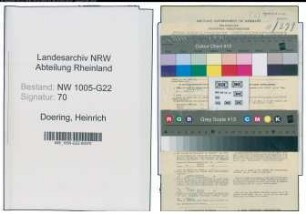 Entnazifizierung Heinrich Doering , geb. 11.04.1892 (Stellenverteiler)