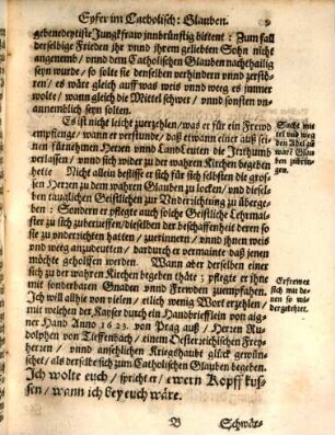 Ferdinandi II. Römischer Khaysers, Tugenden