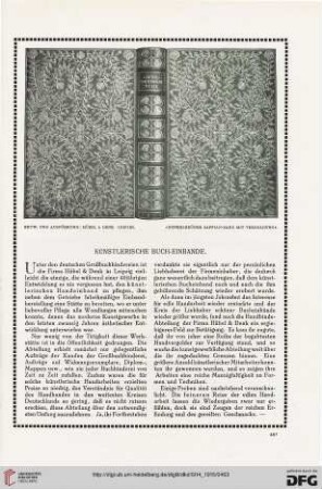 Künstlerische Bucheinbände