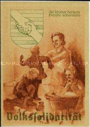 Postkarte der Volkssolidarität
