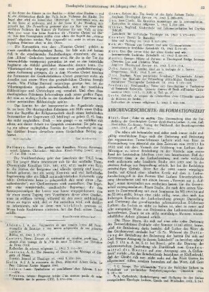 52-55 [Rezension] Bizer, Ernst, Fides ex auditu