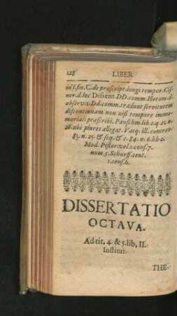 Dissertatio Octava.