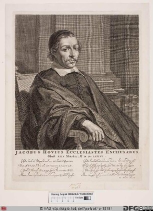 Bildnis Jacobus Hovius