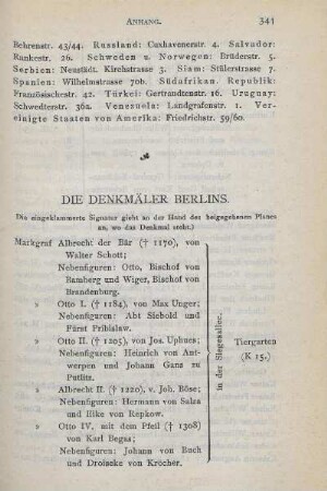 Die Denkmäler Berlins