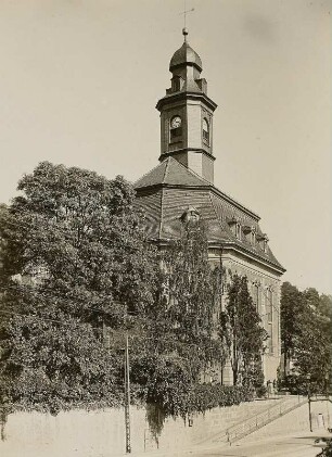 Dresden, Loschwitzer Kirche : Dresden-Loschwitz. Kirche. Außenansicht