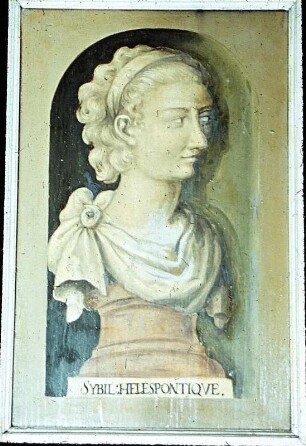 Wandfeld: die hellespontische Sibylle