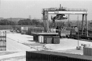 Containerbahnhof an der Wolfartsweierer Straße. Planungen zur Erweiterung