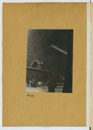 Danzig: Ansicht (aus: Skizzen- und Fotoalbum 20)