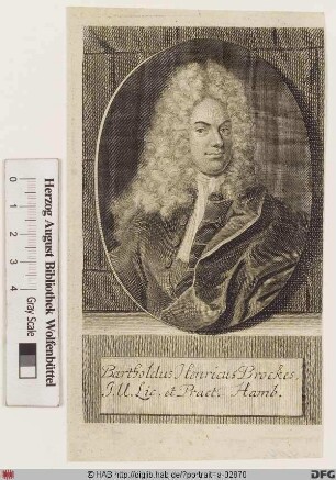 Bildnis Barthold Hinrich Brockes