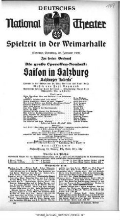 Saison in Salzburg