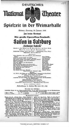 Saison in Salzburg