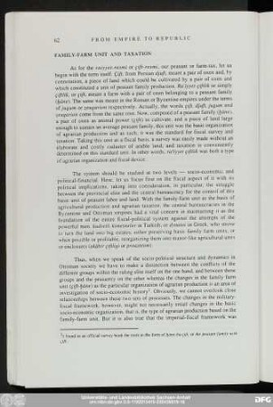 Family-Farm Unit And Taxation