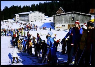 Feldberg: Schlangen am Skilift