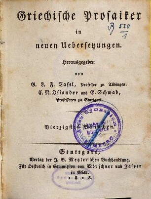 Xenophon's von Athen Werke, 9 : 3. Abth.. Von der Haushaltungskunst und Hiero oder Herrscherleben