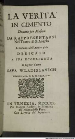 La verità in cimento