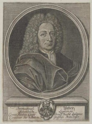 Bildnis des Immanuel Weber