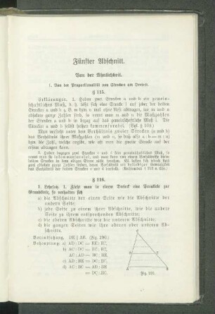 Fünfter Abschnitt.