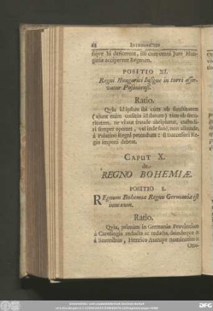 Caput X. de Regno Bohemiae.