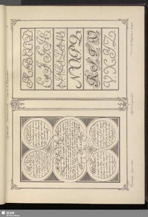 Spanische Schreibschrift