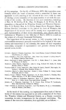 Committees and Officers.