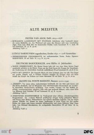 Alte Meister (Nr. 1-168)