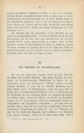 III. Das Satyrspiel der Socialdemokratie