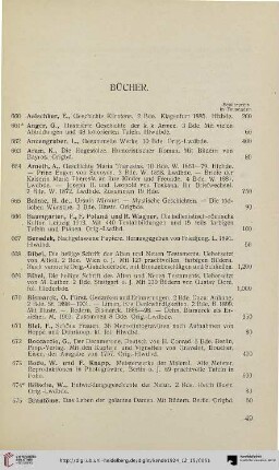 Bücher (Nr. 660-847)