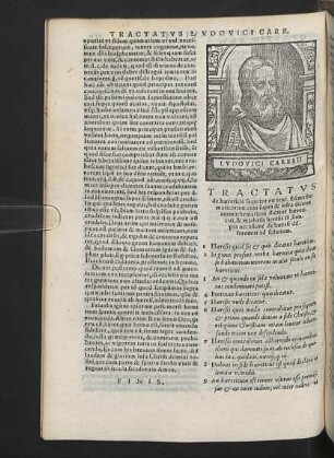 De haereticis. Tractatus Ludovici Care.