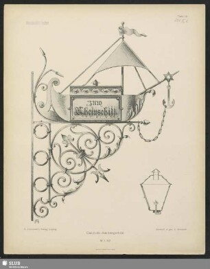 Gasthofs-Aushängschild